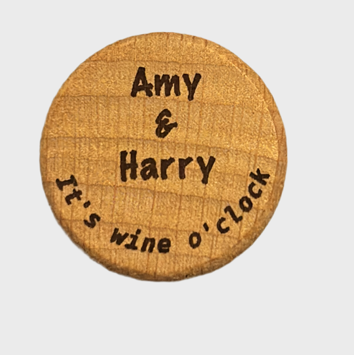 Personalised Bottle Tops.