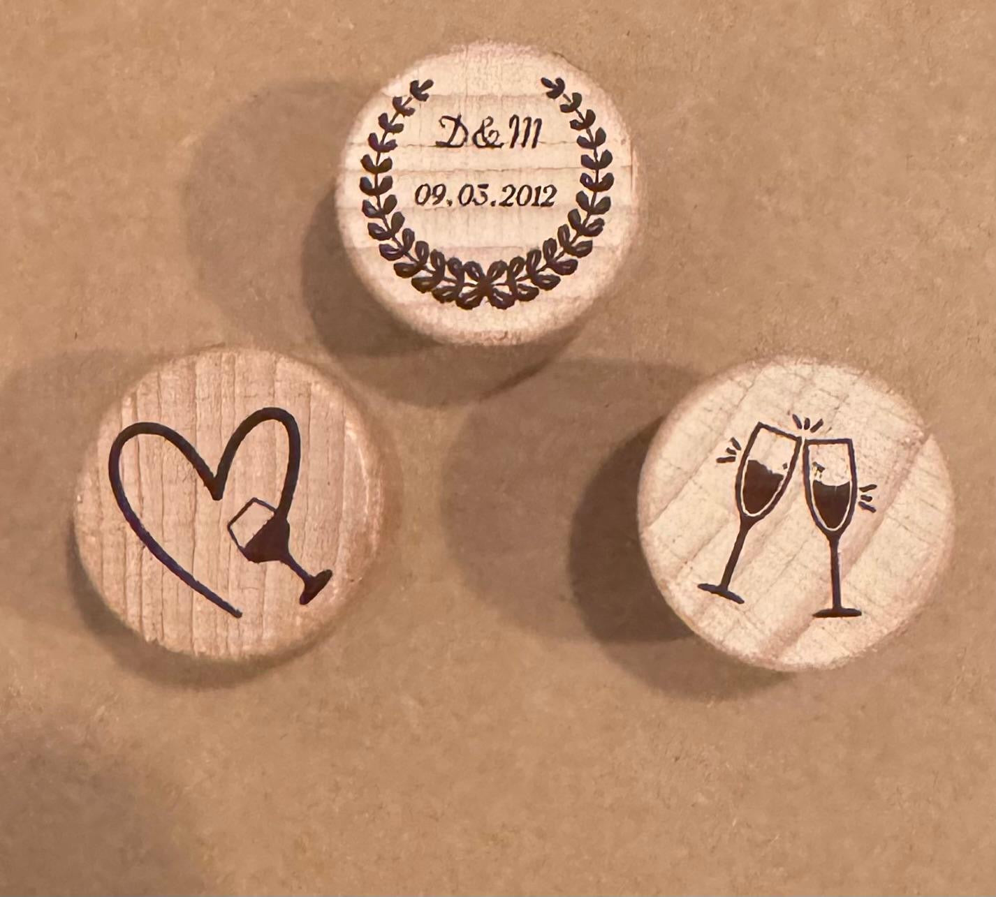 Personalised Bottle Tops.