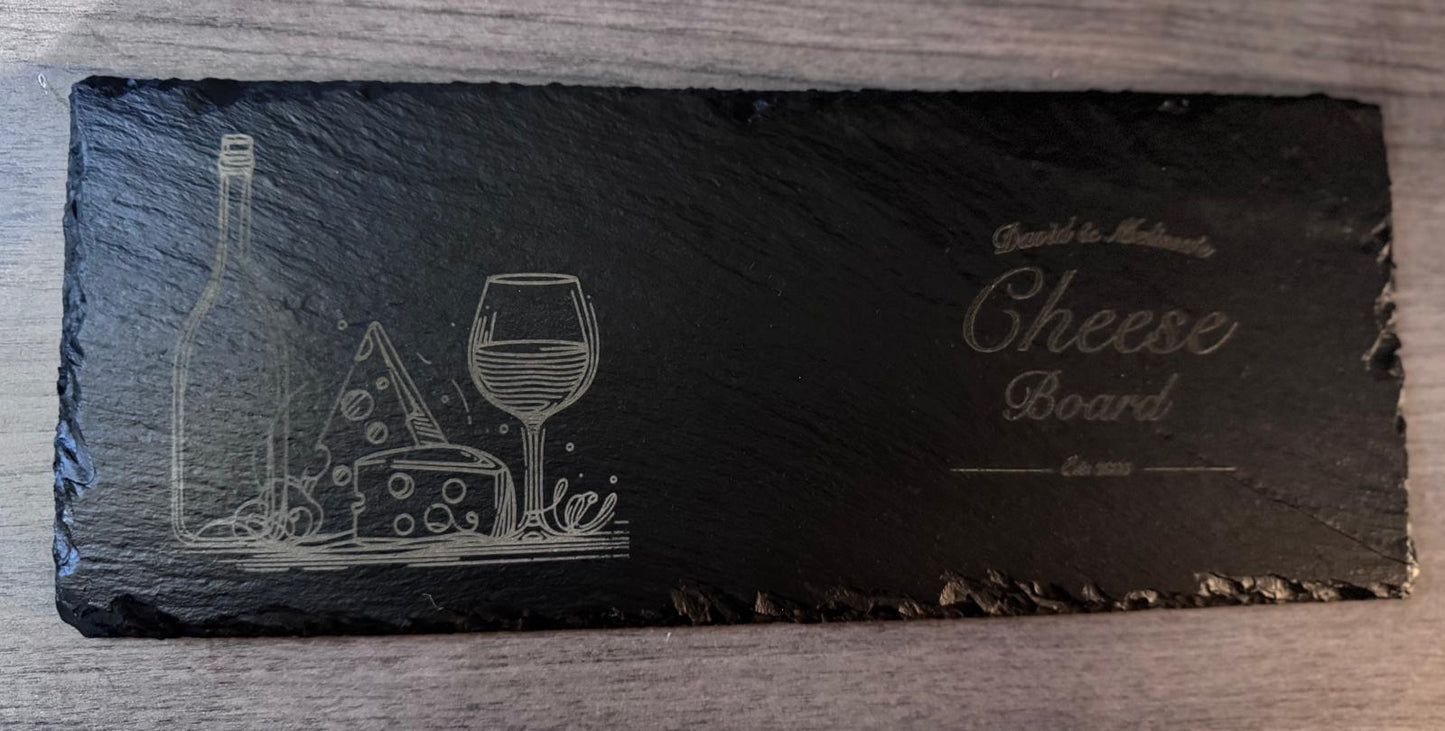 Slate Cheese Board