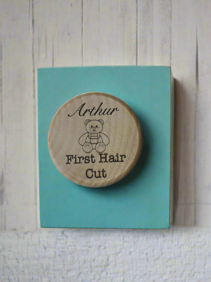 First Hair Cut Keepsake