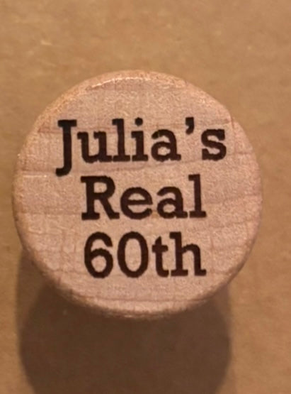 Personalised Bottle Tops.