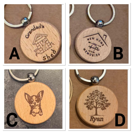 Personalised Key Rings