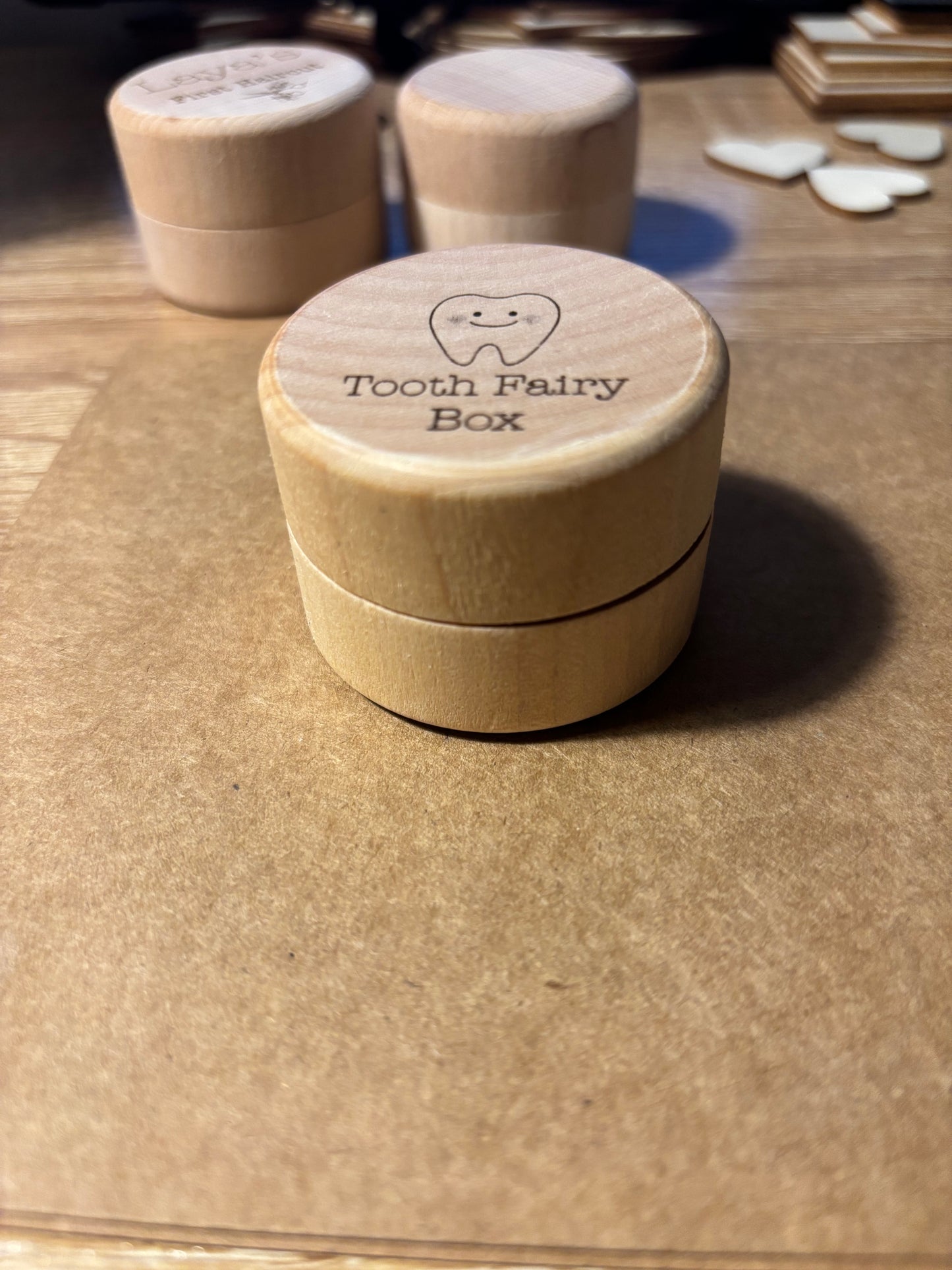 Personalised Wooden Tooth Fairy  box